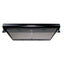 Hota perete neagra, 3 viteze, putere 95 W, filtru lavabil aluminiu