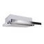 Hota telescopica incorporabila cu motor dublu, 2 filtre aluminiu, 420 mc/h, alba
