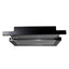 Hota telescopica incorporabila, motor dublu, 420 m3/h, 2 filtre aluminiu, neagra