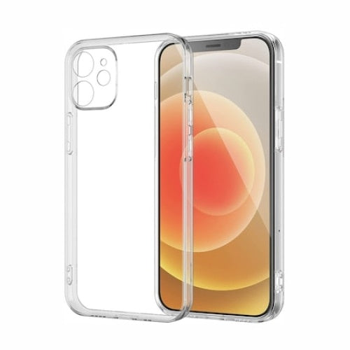 Husa FOXMAG24 pentru telefon iPhone 12 Mini, silicon subtire, ultra slim, gel, transparenta
