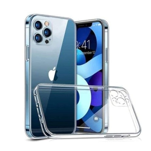 Husa FOXMAG24 pentru telefon iPhone 12 PRO MAX, silicon subtire, ultra slim, gel, transparenta