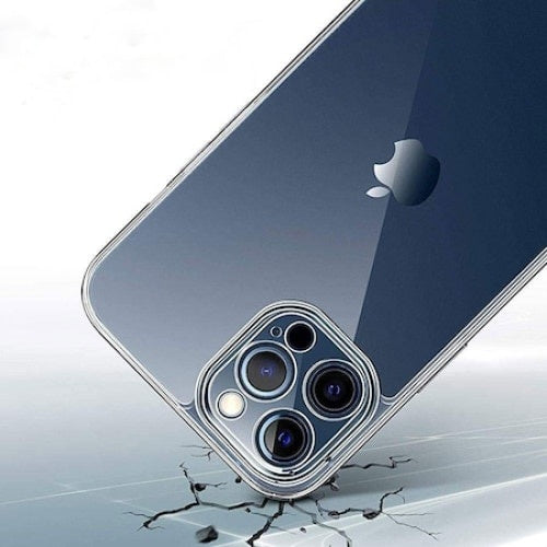 Husa FOXMAG24 pentru telefon iPhone 12 PRO MAX, silicon subtire, ultra slim, gel, transparenta