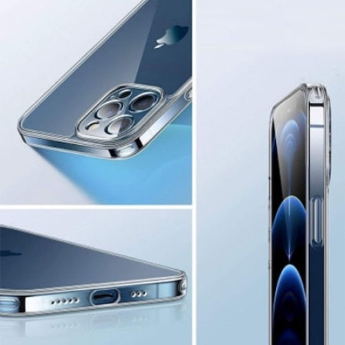 Husa FOXMAG24, pentru telefon iPhone 12 Pro, silicon subtire, ultra slim, gel, transparenta
