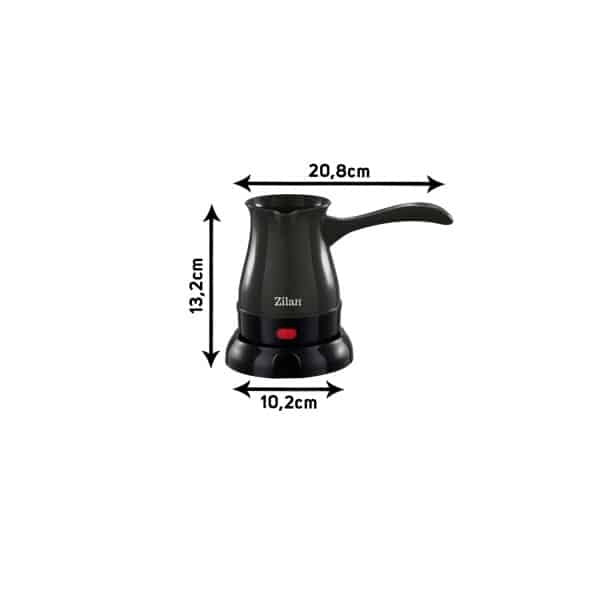 Ibric electric 600W, capacitate 300ml, mov, cu element incalzire plat