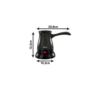 Ibric electric 600W, capacitate 300ml, mov, cu element incalzire plat