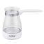 Ibric electric din sticla 800W, capacitate 500ml, element incalzire ascuns