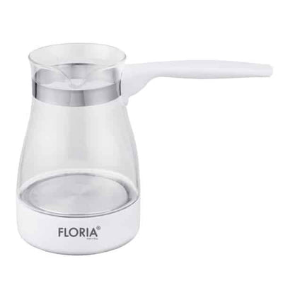 Ibric electric din sticla 800W, capacitate 500ml, element incalzire ascuns