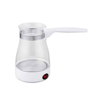 Ibric electric din sticla 800W, capacitate 500ml, element incalzire ascuns