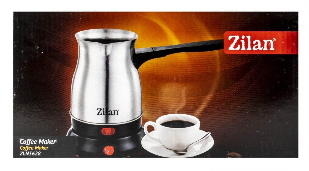 Ibric electric pentru cafea, 600W, capacitate 500ml, conector rotativ 360°
