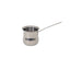 Ibric inox cu capacitate 800ml, diametru 12.5cm, coada 18cm