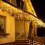 Instalație LED tip țurțuri, 2000 LED-uri, 100 m, alb cald – imagine 1