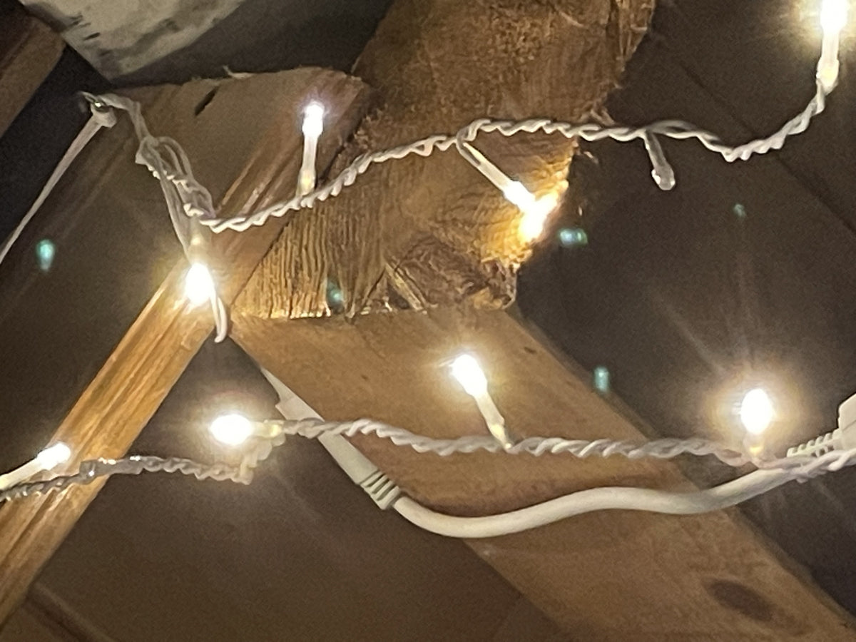 Instalație LED tip țurțuri, 500 LED-uri, 25 m, alb cald – imagine 4