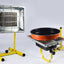 Incalzitor ceramica cu suport, putere 3500W pentru butelie GPL