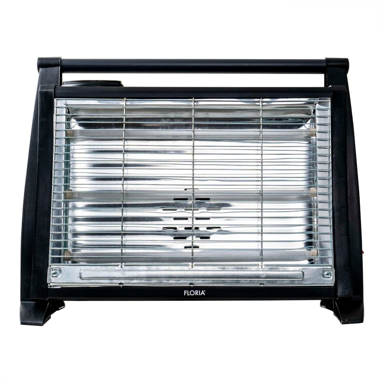 Incalzitor cu 3 rezistente quartz, 1500W, maner portabil si termostat reglabil