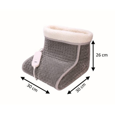 Incalzitor pentru picioare 100W cu 4 trepte de temperatura si blana interioara
