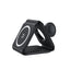 Incarcator wireless, pliabil, magnetic, functia de FastCharge, din ABS si silicon, dimensiuni 245 mm X 74.5 mm X 7.5 mm, compatibil cu Samsung, Huawei, Apple, Xiaomi, negru