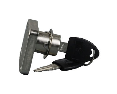 Incuietoare mobila SC 138-22 cu 2 chei, dimensiuni 4x4x3 cm pentru dulapuri birou