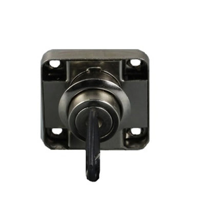 Incuietoare mobila SC 138-22 cu 2 chei, dimensiuni 4x4x3 cm pentru dulapuri birou
