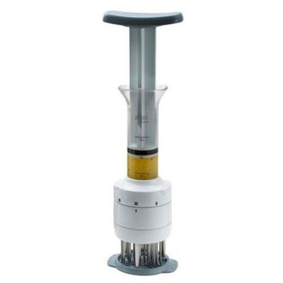 Injector de sosuri pentru carne, cu efect de fragezire si aroma