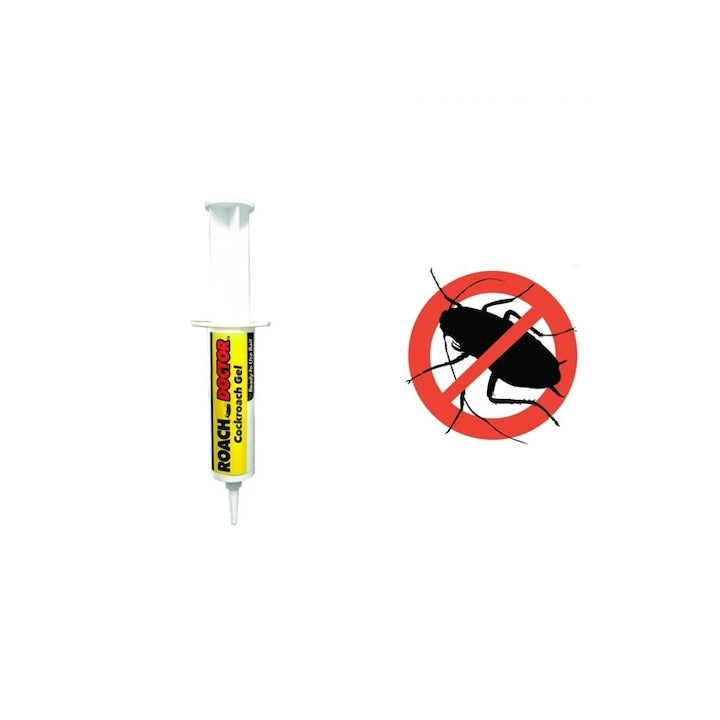 Insecticid gel, seringa, cu efect foarte puternic si eficient, anti gandaci, furnici, usor de utilizat, cu dozare precisa, alb