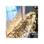 Instalație luminoasă LED tip cluster, 960 LED-uri, 20 m, alb cald – imagine 3
