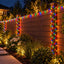 Instalație luminoasă LED tip șir, 400 LED-uri, 50 m, multicoloră – imagine 3