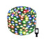 Instalație luminoasă LED tip șir, 400 LED-uri, 50 m, multicoloră – imagine 1