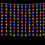 Perdea luminoasă LED, 6 × 2 m, multicoloră – imagine 4