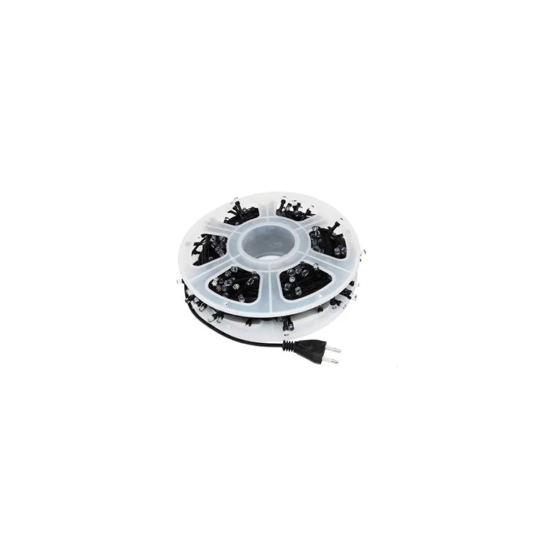 Instalație luminoasă LED tip șir, LED-uri tip diamant, 300 LED-uri, 50 m, alb rece – imagine 4