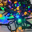Instalație LED tip țurțuri, 120 LED-uri, 5,5 m, multicoloră – imagine 1