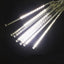 Instalație luminoasă tip meteori, 8 tuburi de 50 cm, 4,5 m, alb rece – imagine 2