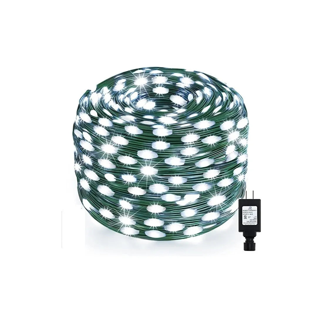 Instalație luminoasă LED tip șir, 240 LED-uri, 30 m, alb rece – imagine 1