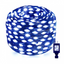 Instalație luminoasă LED tip șir, 160 LED-uri, 20 m, albastră – imagine 1