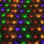 Instalație luminoasă LED tip plasă, 3 × 3 m, multicoloră – imagine 3