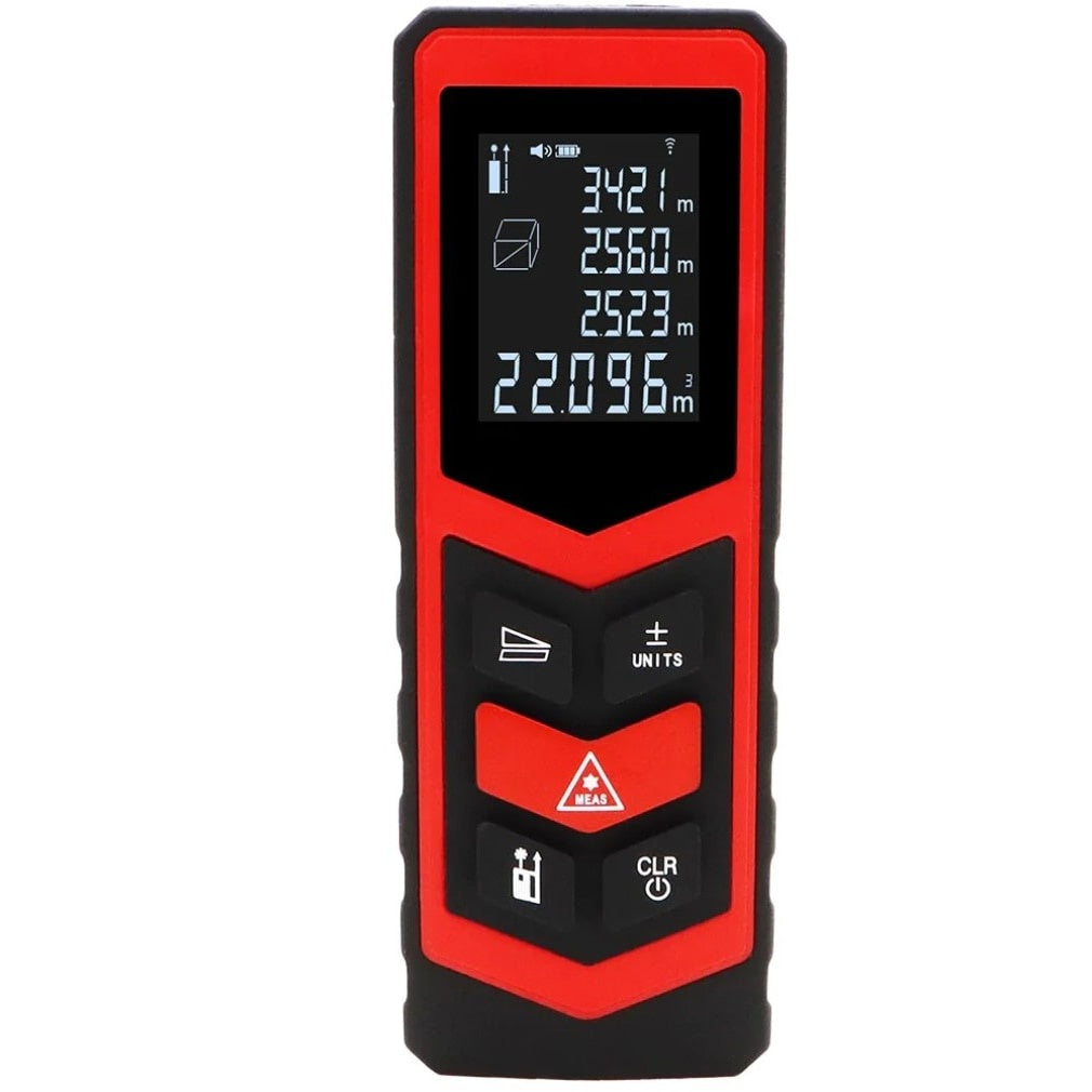 Instrument de masurare a distantei, cu laser, interval de masurare 0,05-80m, precizie de masurare ±1,5mm, negru