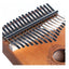 Instrument muzical FOXMAG24 din lemn, Kalimba, 17 note, accesorii, culoare lemn natur