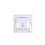 Intrerupator cap scara 10A, 250V, alb, dimensiuni 80x80x35 mm