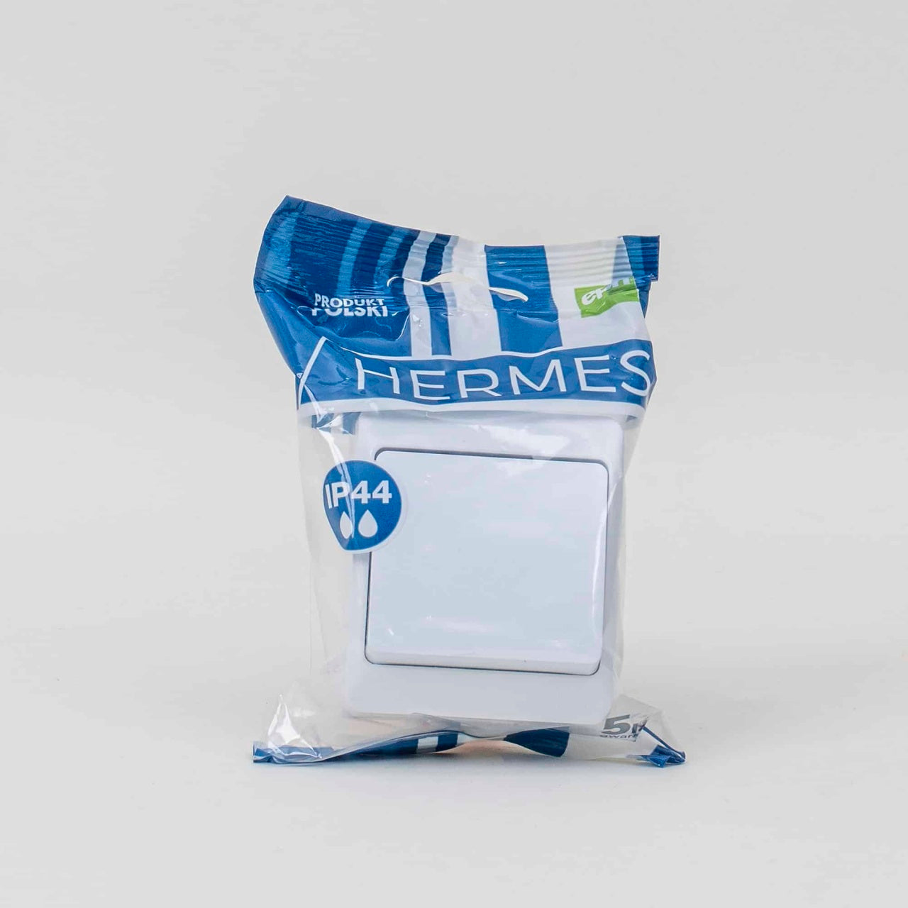 Intrerupator cap scara alb 10A 250V, IP44, dimensiuni 65x75x50 mm