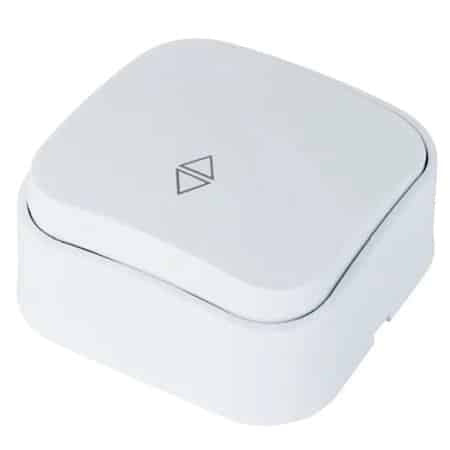 Intrerupator cap scara alb, 10A, 250V, montaj pe suprafata, 63x63x33 mm