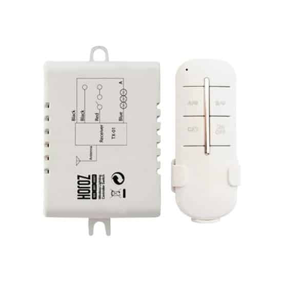 Intrerupator cu telecomanda, 1 canal, 1000W halogen, 300W LED, distanta 30-60 m