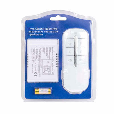 Intrerupator cu telecomanda 4 canale, 4x1000W, distanta operare 30-60 m, IP20