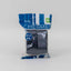 Intrerupator dublu alb-negru 10A 250V IP44, dimensiuni 65x75x50 mm