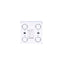 Intrerupator simplu cap scara, 250V, dimensiuni 65x65x40 mm, culoare alb