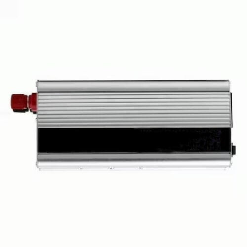Invertor auto, 12 V, iesire 220 V AC, curent continuu, putere 500 W, gri