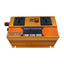 Invertor auto FOXMAG24, 12V, display dublu cu 2 mufe USB, 2 iesiri, putere 2500W, protectie supraincalzire, auriu