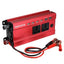 Invertor auto FOXMAG24, 12V, display dublu cu 4 mufe USB, 2 iesiri, putere 1600W, protectie supraincalzire, rosu
