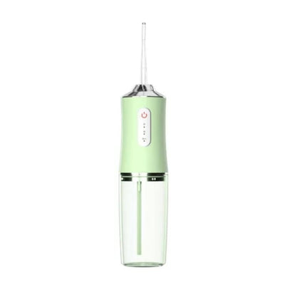 Irigator Profesional Oral pentru dus bucal, Curatare Anti-Tartru, Portabil, Rezervor 220 ml, Verde