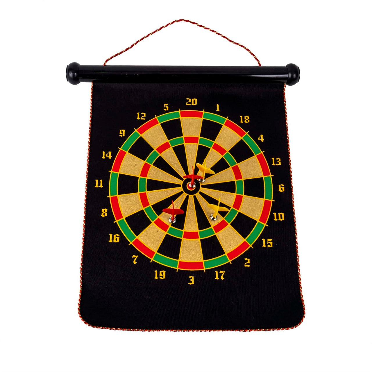 Joc darts magnetic SAFETY cu 4 sageti, tabla 40x32 cm, sigur pentru copii