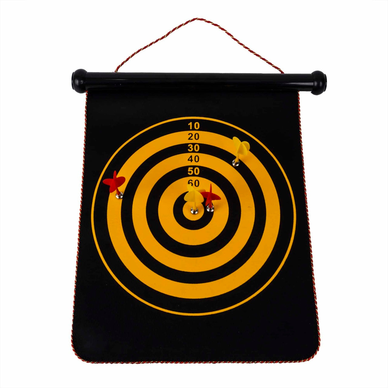 Joc darts magnetic SAFETY cu 4 sageti, tabla 40x32 cm, sigur pentru copii