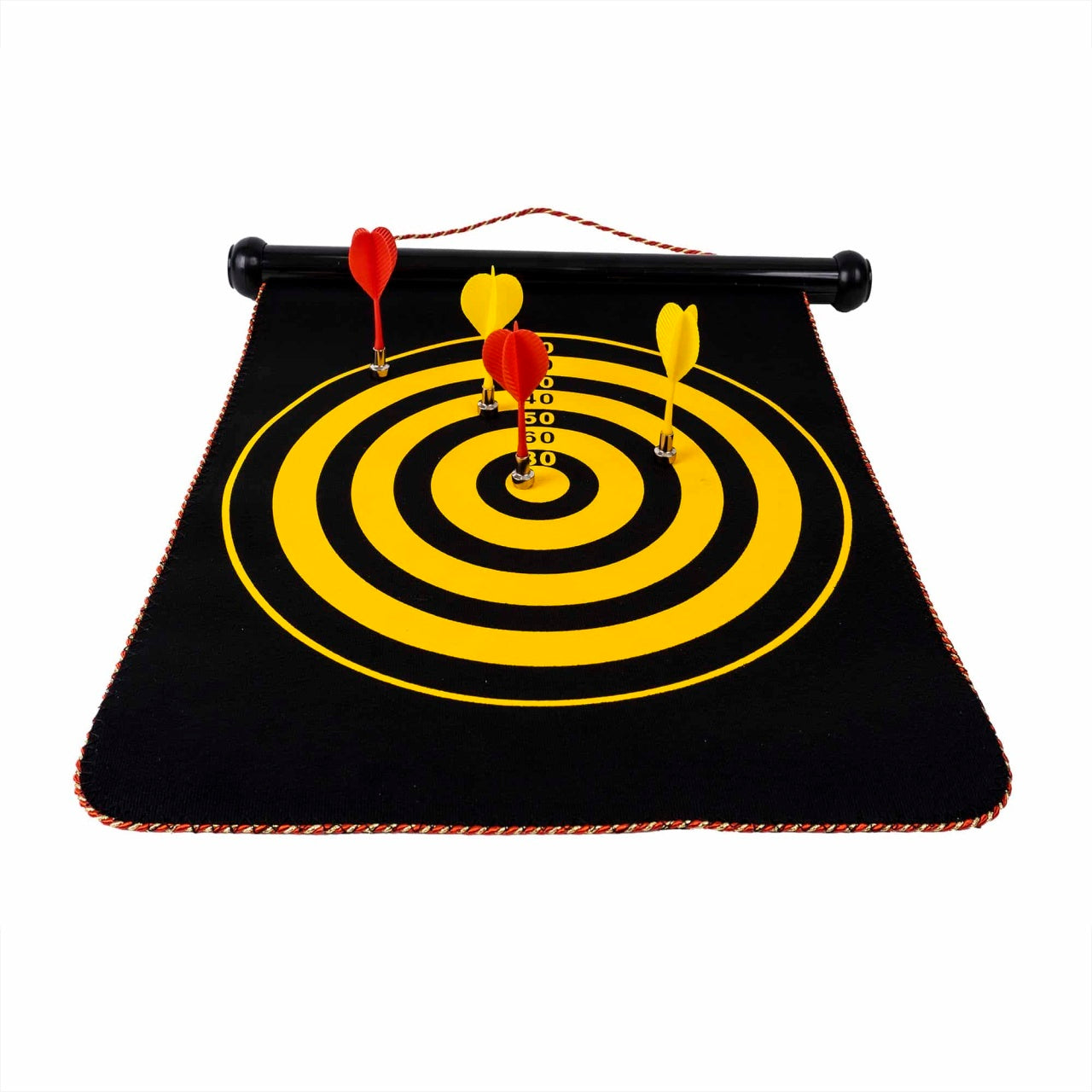 Joc darts magnetic SAFETY cu 4 sageti, tabla 40x32 cm, sigur pentru copii